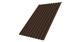 Профнастил С21R 0,7 PE RAL 8017 шоколад