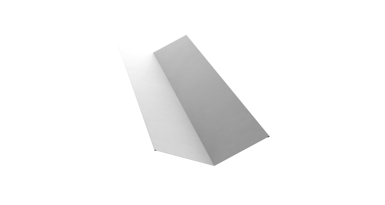 Планка ендовы верхней 145х145 0,5 Zn (2м)