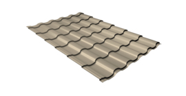 Профиль волновой кредо 0,45 PE RAL 1015 светлая слоновая кость