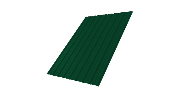 Профнастил С10В 0.4 PE RAL 6005 зеленый мох