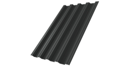 Профнастил НС44 Grand Line 0,5 Rooftop Бархат RAL 7016 антрацитово-серый