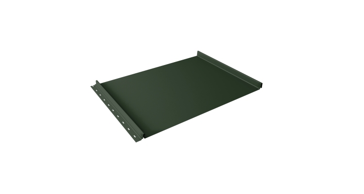 Кликфальц Pro Grand Line 0,5 Satin Matt TX с пленкой на замках RAL 6020 хромовая зелень