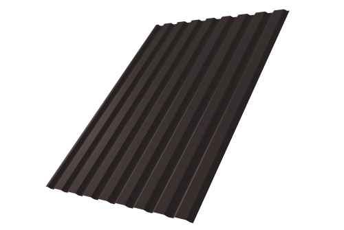 Профнастил С20А 0.45 Drap RAL 9005 черный